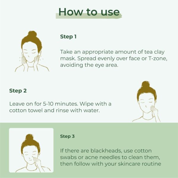 Green Tea Detox Mask – Clear Pores, Control Oil, Glow Naturally - Image 6
